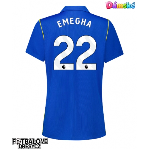 Chelsea Emmanuel Emegha #22 Dámské Domácí Dres 2026-27 Krátký Rukáv Chelsea Emmanuel Emegha #22 Dámské Domácí Dres 2026-27 Krátký Rukáv